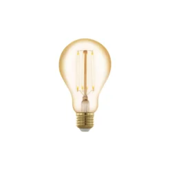 Eglo LED Päron E27 Filament Ambar 4.5W 400lm - 822 Extra Varm Vit | 3-Stegs Dimbar - Ersättare 40W