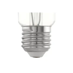 Eglo LED Päron E27 Filament Klar 7.3W 806lm - 827 Extra Varm Vit | Dimbar - Ersättare 60W