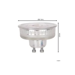 Eglo LED Spot GU10 PAR16 4W 400lm 38D - 827 Extra Varm Vit | Ersättare 57W