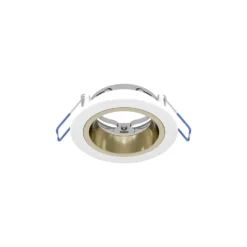 Eglo LED Spot Yebra-Z Plast Guld 4.9W 490lm - 827-865 Justerbar Vit + RGB | 87mm - Utskärning 68mm - IP20 - Zigbee Dimbar