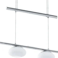 Eglo Pendellampa Aleandro 1 Stål Krom 4W 500lm - 830 Varm Vit | Dimbar
