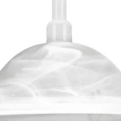 Eglo Pendellampa Alessandra Plast Vit | 380mm - Passande För 1x E27