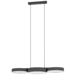 Eglo Pendellampa Barbano-Z Stål Svart 7W 850lm - 827-865 Justerbar Vit | Dimbar