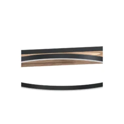 Eglo Pendellampa Boyal Trä Svart, Rostig 40.5W 3600lm - 830 Varm Vit | Dimbar