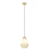 Eglo Pendellampa Caprarola Stål Guld | 200mm - Passande För 1x E27