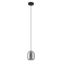 Eglo Pendellampa Ciampino Stål Svart | 150mm - Passande För 1x E27