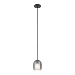 Eglo Pendellampa Ciampino Stål Svart | 150mm - Passande För 1x E27