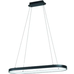 Eglo Pendellampa Codriales Stål Svart 27W 4000lm - 830 Varm Vit | Dimbar