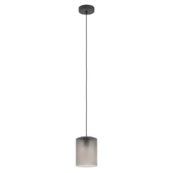 Eglo Pendellampa Colomera Stål Svart | 150mm - Passande För 1x E27