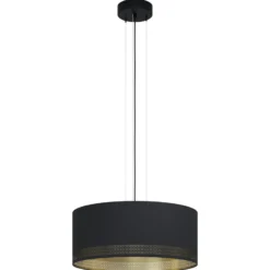 Eglo Pendellampa Esteperra Stål Svart | 530mm - Passande För 3x E27