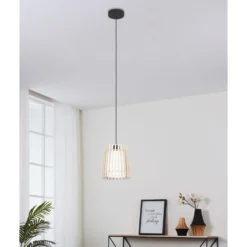 Eglo Pendellampa Fattoria Stål Svart | 200mm - Passande För 1x E27