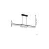 Eglo Pendellampa Fraioli-Z Aluminium Svart 17W 2400lm - 827-865 Justerbar Vit + RGB | IP20 - Zigbee Dimbar