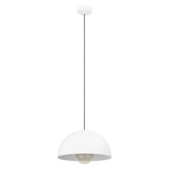 Eglo Pendellampa Gaetano Stål Vit | 380mm - Passande För 1x E27
