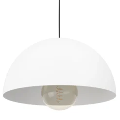 Eglo Pendellampa Gaetano Stål Vit | 380mm - Passande För 1x E27