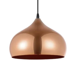 Eglo Pendellampa Hapton Stål Koppar | 290mm - Passande För 1x E27