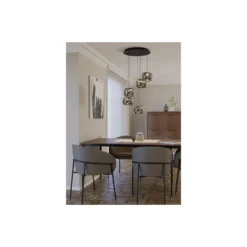 Eglo Pendellampa Hortunas Stål Svart 5.8W 690lm - 830 Varm Vit | IP20 - Dimbar