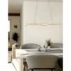 Eglo Pendellampa Lasana 4 Stål Brun 35W 5300lm - 830 Varm Vit