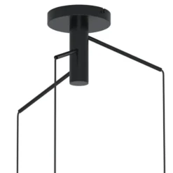 Eglo Pendellampa Mantunalle Stål Svart | 620mm - Passande För 3x E27