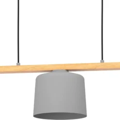 Eglo Pendellampa Mariel Stål Grå | Passande För 3x E27