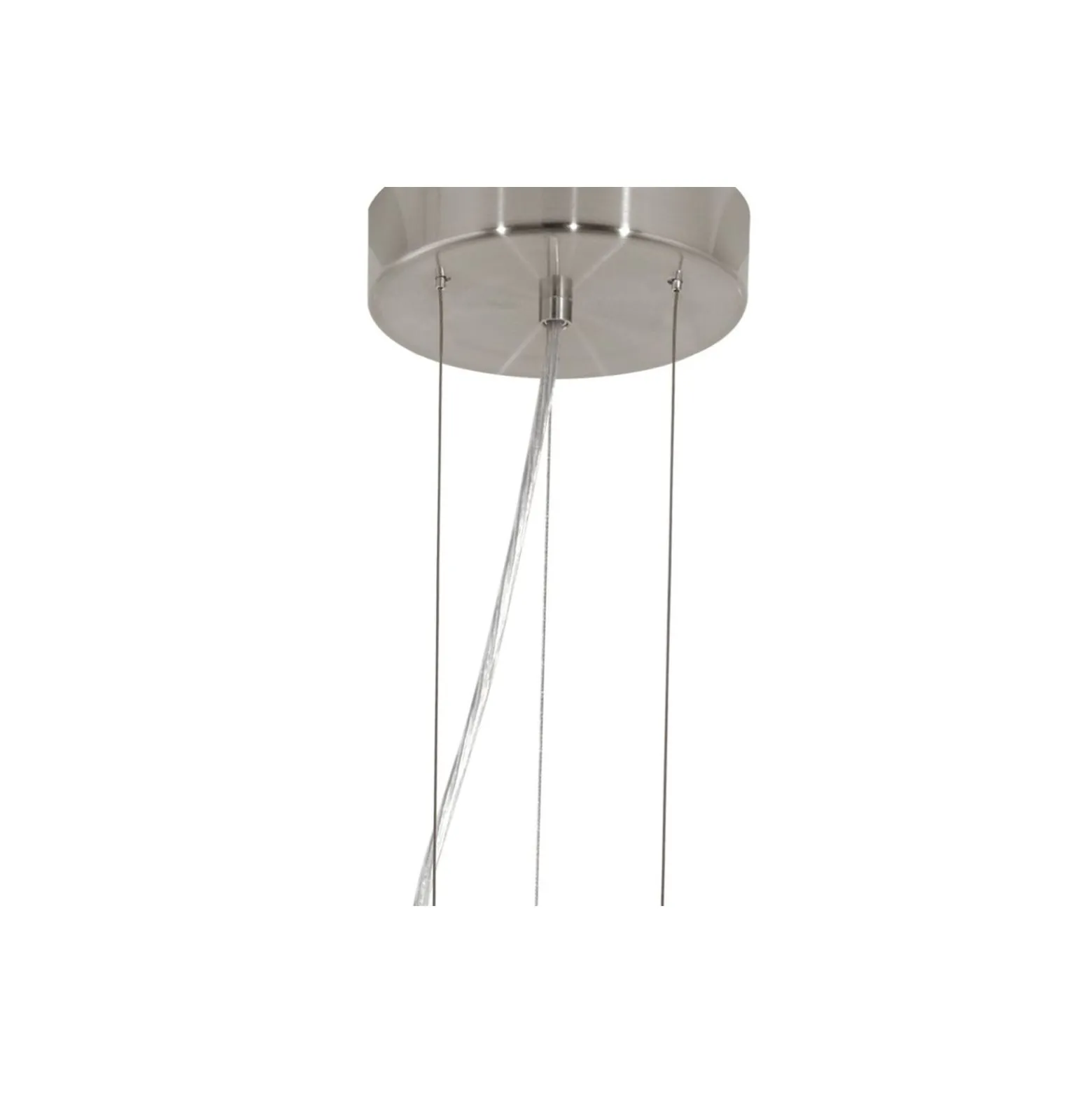 Eglo Pendellampa Maserlo Stål Satin Nickel | Passande för 3x E27