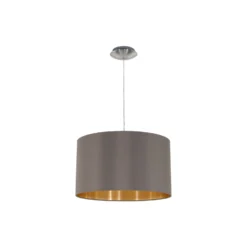 Eglo Pendellampa Maserlo Stål Satin Nickel | Passande för E27