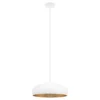Eglo Pendellampa Mogano 1 Stål Vit | 400mm - Passande För 1x E27