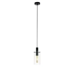 Eglo Pendellampa Montefino Stål Svart | 110mm - Passande För 1x E27