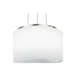 Eglo Pendellampa Optica Stål Satin Nickel | Passande för 2x E27