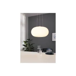 Eglo Pendellampa Optica Stål Satin Nickel | Passande för 2x E27