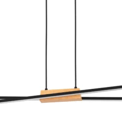 Eglo Pendellampa Panagria Aluminium Svart 13W 1560lm - 830 Varm Vit | Dimbar
