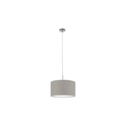 Eglo Pendellampa Pasteri Stål Satin Nickel | IP20 - Passande för 1x E27