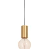 Eglo Pendellampa Pozueta 1 Stål Guld | 65mm - Passande För 1x E27