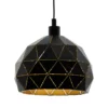 Eglo Pendellampa Roccaforte Stål Svart | 400mm - Passande För 1x E27