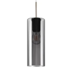 Eglo Pendellampa Selvino Stål Smoke | 100mm - Passande För 1x E27