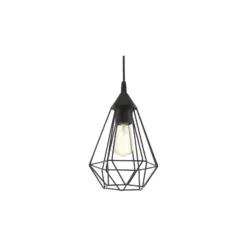 Eglo Pendellampa Tarbes Svart | IP20 - Passande för 1x E27