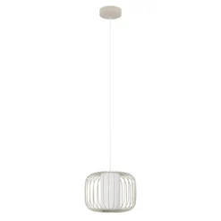 Eglo Pendellampa Terrarosa Stål Beige | 285mm - Passande För 1x E27