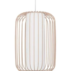 Eglo Pendellampa Terrarosa Stål Beige | 240mm - Passande För 1x E27