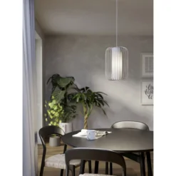 Eglo Pendellampa Terrarosa Stål Beige | 240mm - Passande För 1x E27