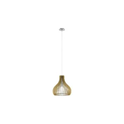 Eglo Pendellampa Tindori Stål Satin Nickel | IP20 - Passande för 1x E27