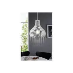 Eglo Pendellampa Tindori Stål Satin Nickel | IP20 - Passande för 1x E27