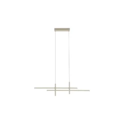 Eglo Pendellampa Trepilia Aluminium Stål Slipad 20W 2500lm - 830 Varm Vit | IP20
