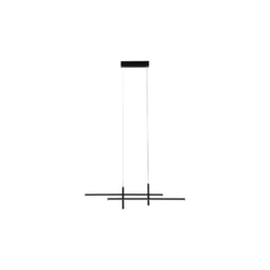 Eglo Pendellampa Trepilia Aluminium Stål Svart 20W 2500lm - 830 Varm Vit | IP20