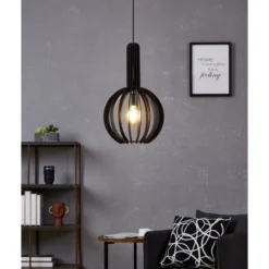 Eglo Pendellampa Velasco Stål Svart | 310mm - Passande För 1x E27