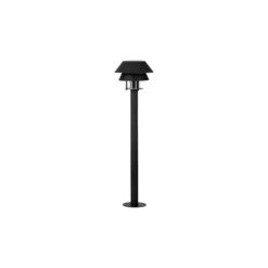 Eglo Piedestallampa Chiappera Stål Svart | 330mm - IP54 - Passande för 1x E27
