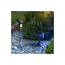 Eglo Spik Ljus Sambuco Solar Svart 3W 230lm - 830 Varm Vit | IP54 - Dimbar