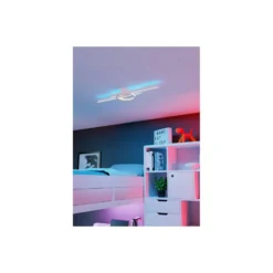 Eglo Taklampa Amandolo Stål Vit 23.5W 2850lm - 827-865 Justerbar Vit + RGB | Dimbar