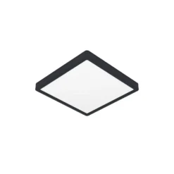 Eglo Taklampa Badrumsbelysning Fueva 6 Plast Svart 13W 2100lm - 827-840-865 CCT