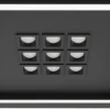 Eglo Taklampa Balazote Stål Svart 245W 4045lm - 827-865 Justerbar Vit | Dimbar