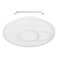 Eglo Taklampa Cadegal Stål Vit 78W 1100lm - 840 Kallvit | 200mm