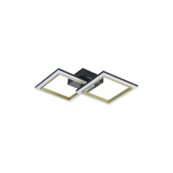 Eglo Taklampa Calliera Stål Svart, Mässing 18.4W 2500lm - 830 Varm Vit | Dimbar